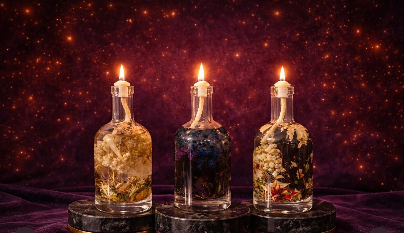 Infused Oil Candles